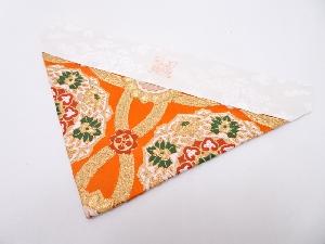 K100　未使用品　本金金襴打敷